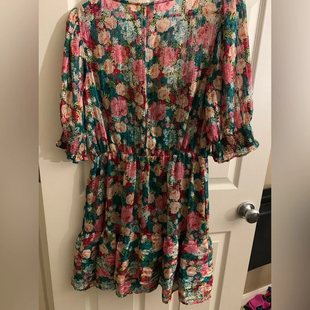 Stunning MELLODAY mini dress size small - Picture 4 of 9